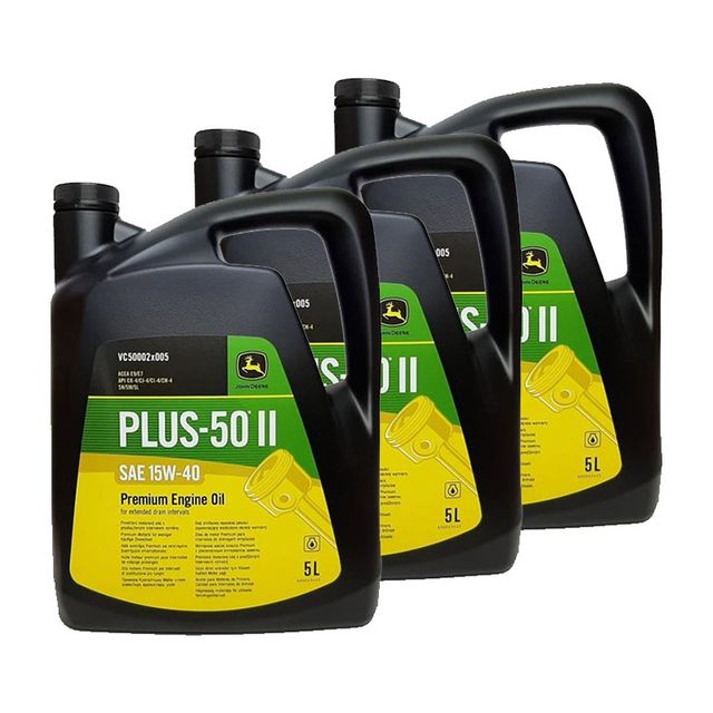 Pack 3x John Deere Plus 50 II 15W40 5L
