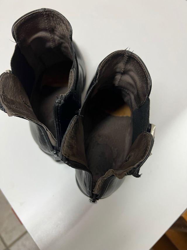 Stivaletto donna nero made in italy