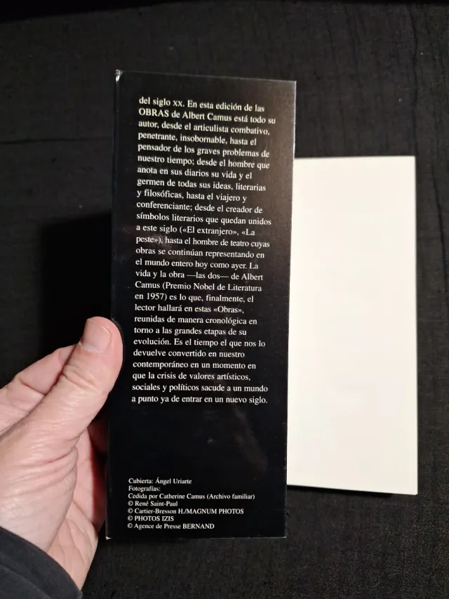 Albert Camus. Obras 3