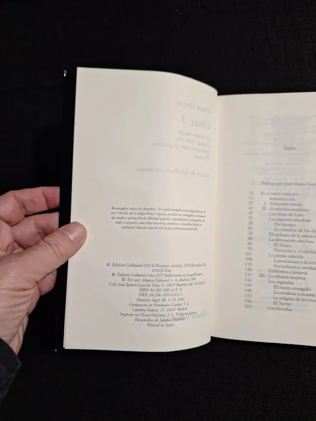 Albert Camus. Obras 3