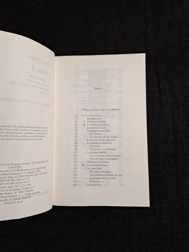 Albert Camus. Obras 3