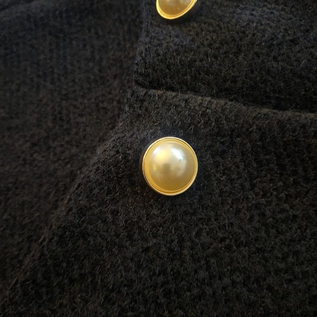 Giacca Elegante bottoni gioiello, nuova