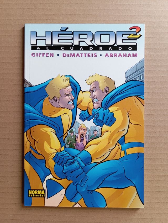 Cómics Héroe al cuadrado 1, 2 y 3