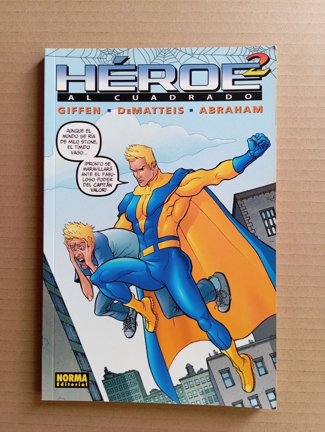 Cómics Héroe al cuadrado 1, 2 y 3