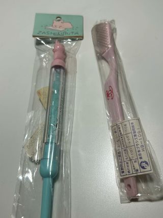 Spazzolino da denti Zashikibuta anni '80