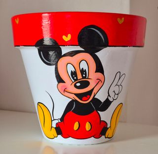 Maceta de micky mause