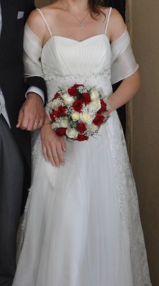 Vestido de novia corte imperio_Jillian