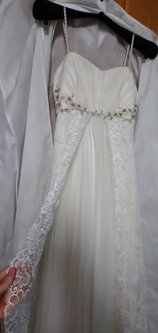 Vestido de novia corte imperio_Jillian