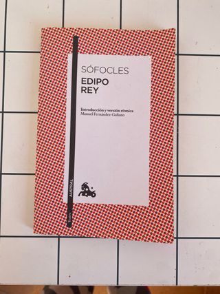 Edipo rey: Introducción y versión rítmica de Manue