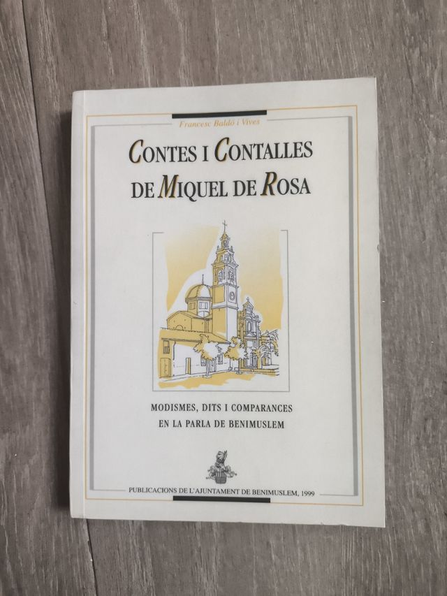 Libro contes i contalles de Miquel de Rosa