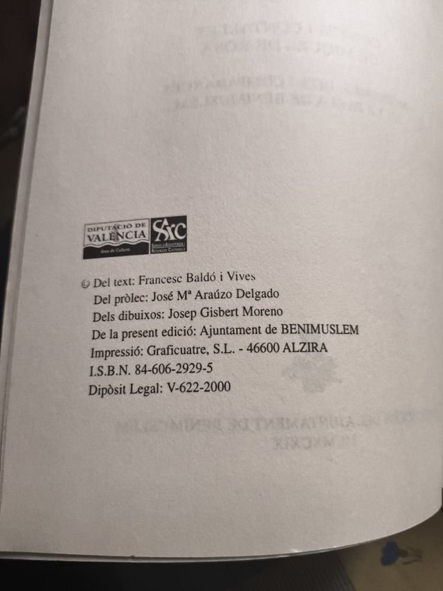 Libro contes i contalles de Miquel de Rosa