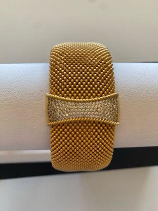 Pulsera rígida ancha mujer