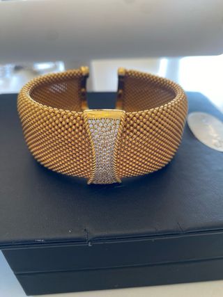 Pulsera rígida ancha mujer