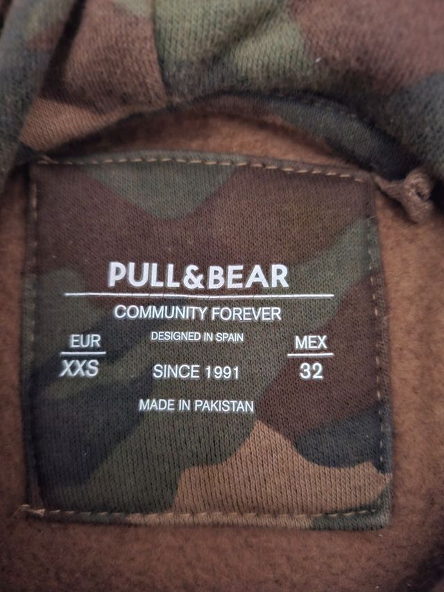 Sudadera niño gruesa pulbear 11-12 años