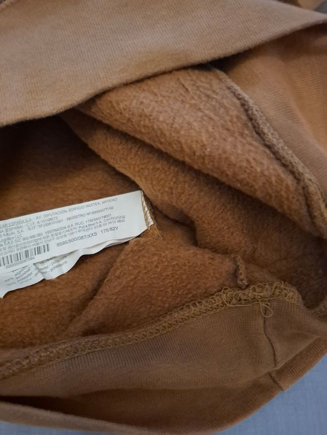 Sudadera niño gruesa pulbear 11-12 años