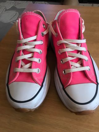 CONVERSE Fucsia Mujer 
