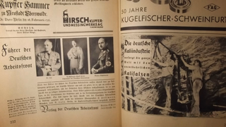 Libro tedesco 1934 Kalender der Deutschen Arbeit