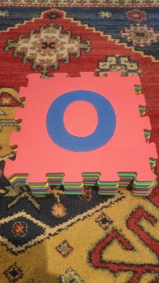 Alfombra Puzzle infantil alfabeto