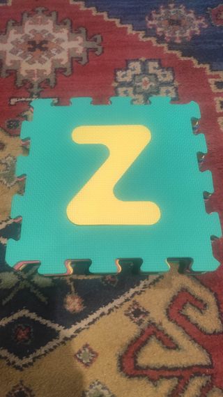 Alfombra Puzzle infantil alfabeto