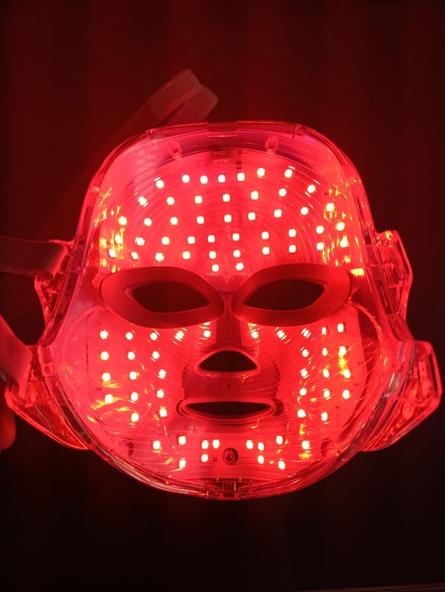 Mascara LED tratamiento de la piel 