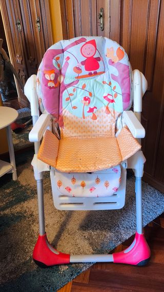 Fantástica Trona Chicco Polly 2 Caperucita Roja
