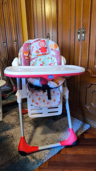 Fantástica Trona Chicco Polly 2 Caperucita Roja
