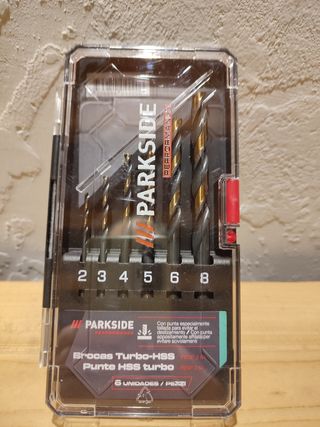 Punte parkside performance acciaio 