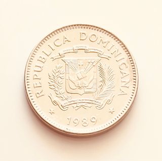 Bonitos 5 Centavos República Dominicana 1989