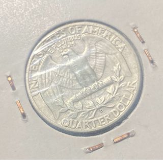 Quarter dollar 1/4 cuarto dolar 1940D SC PLATA S/C