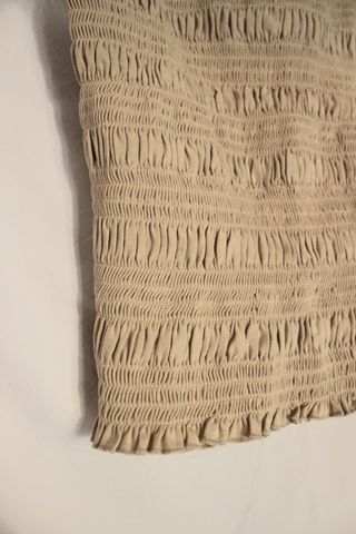Top boho beige