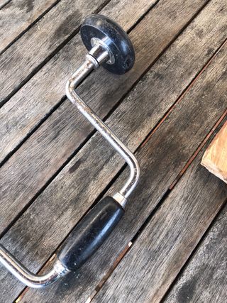 Taladro manual vintage