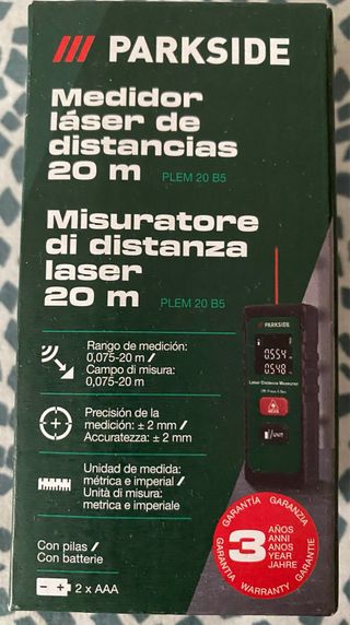 Medidor laser de distancia 20
