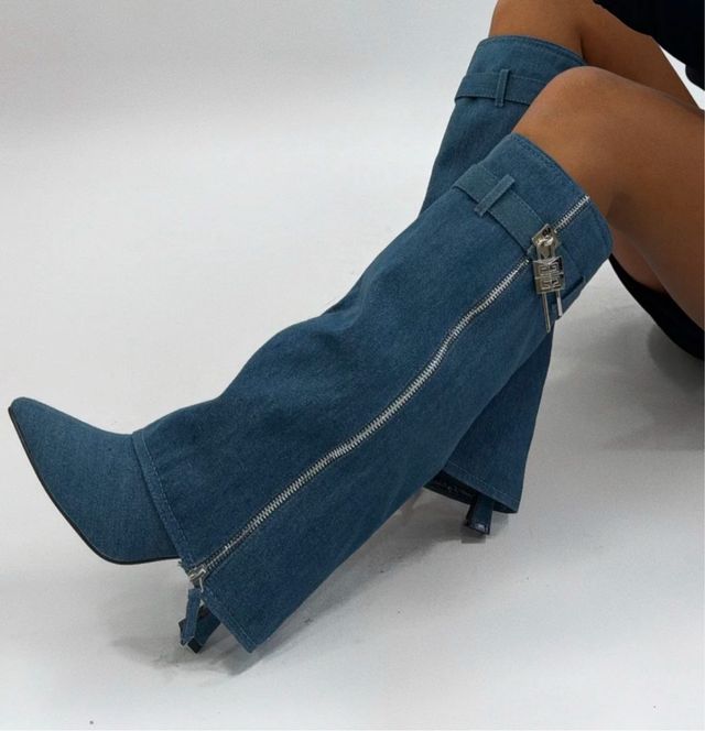 Botas denim