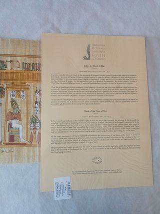 Pagina Libro dei Morti di Hor