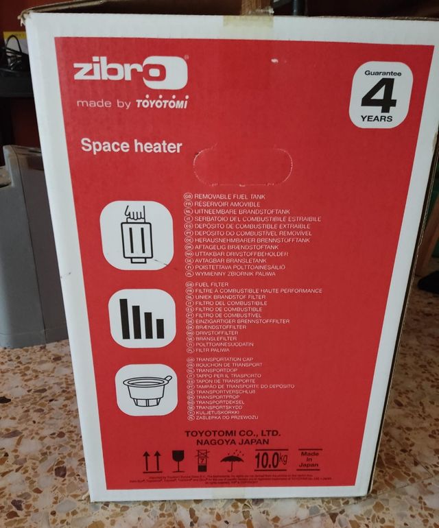 Estufa de Parafina Zibro RS-30