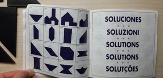 Tangram Vintage años 90 puzzle rompecabezas 90s