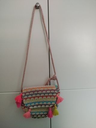 Bolso rafia niña