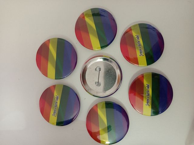 Chapas personalizadas fiestas