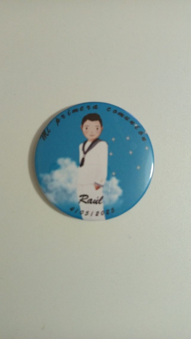 Chapas personalizadas fiestas