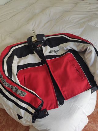 Chaqueta defundable de moto 