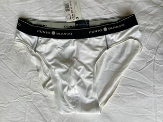 Punto blanco M hombre. Nuevo con etiqueta 