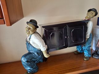 FIGURAS LAUREL AND HARDY.