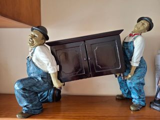 FIGURAS LAUREL AND HARDY.