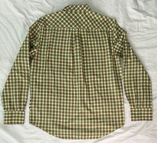 Camisa de cuadros amarillos Adidas Originals