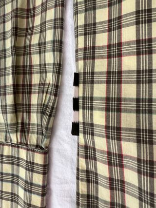 Camisa de cuadros amarillos Adidas Originals