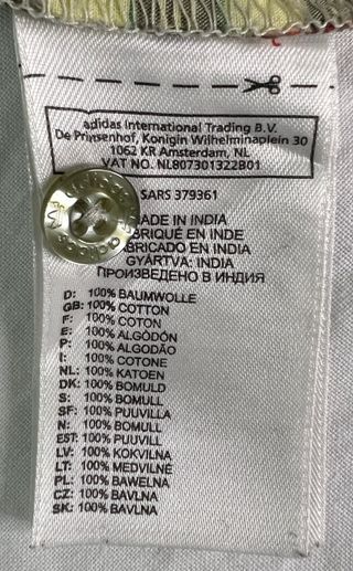 Camisa de cuadros amarillos Adidas Originals