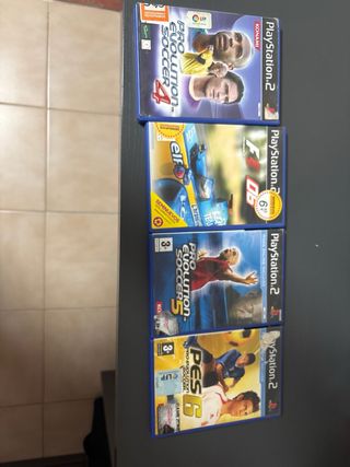 Juegos Ps2
Pes3 y Gran turismo vendidos