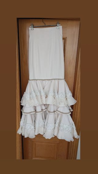 Falda Flamenca hecha a mano