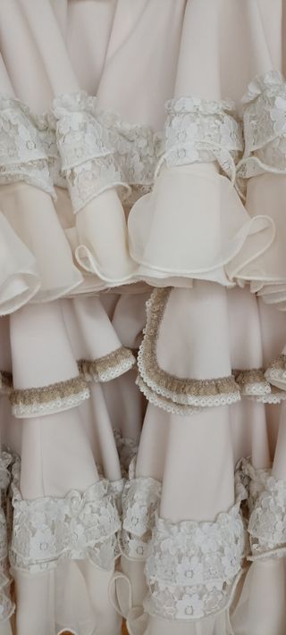 Falda Flamenca hecha a mano