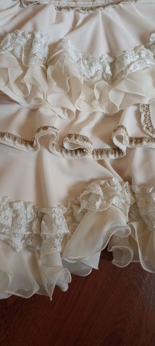 Falda Flamenca hecha a mano